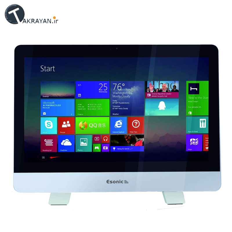 Esonic Romantic-2277SFT-3D All-in-One PC - Touch